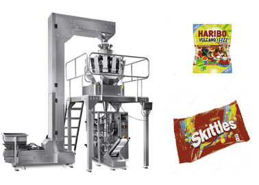 Automatic Candy Gummy Bear Packaging Machine Fast Speed PLC Control