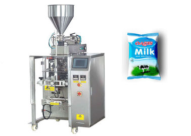 Pump Weighing Liquid Packaging Machine For Milk Sachet High Efficiency